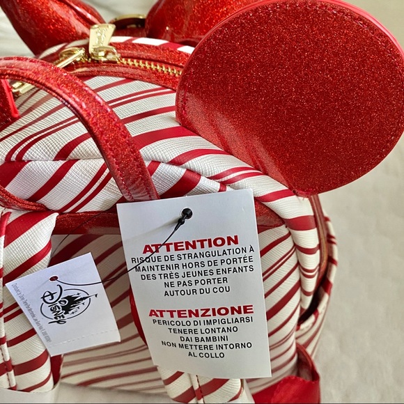 LastOne Peppermint Candy Disney Loungefly Backpack - Picture 11 of 14